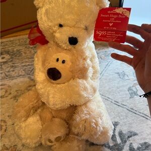Hallmark Cream and Tan Sweet Hugs Bear